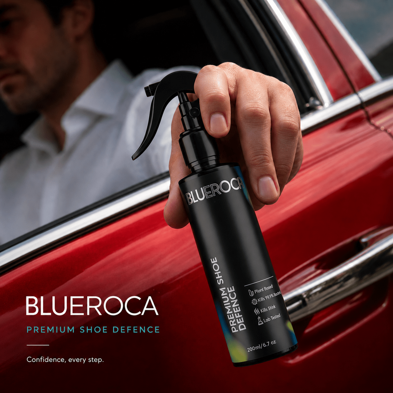 Bluecoca Shoe Defence Shoe deodoriser and Shoe disinfectant by Blueroca